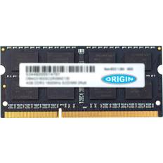 Origin Storage 8GB DDR3 1600MHz SODIMM 2Rx8 Non-ECC 1.35V, 8 GB, 1 x 8 GB, DDR3, 1600 MHz, 204-pin SO-DIMM