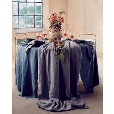 Blåa Bordsdukar Lovely Linen 145x250 Bordsduk Blå