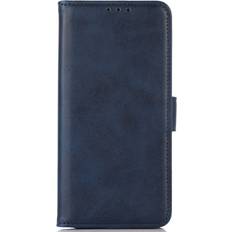 Apple iPhone 14 Pro Max Covers med kortholder MAULUND iPhone 14 Pro Max Kunst Læder Cover m. Pung Blå