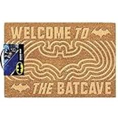 Pyramid Batman Embossed Doormat Natural cm