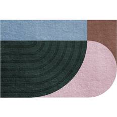 Layered Paillassons Layered Paillasson Follow The Trace Doormat 80 x 120 cm Green Vert cm