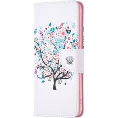 MAULUND Samsung Galaxy S24 Ultra Læder Cover m. Pung Blomster Træ