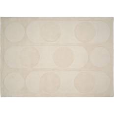 Linie Design Orb wool carpet White cm