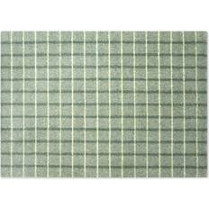 Gula Dörrmattor Heymat Grid Doormat Grön, Gul