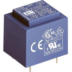 Block VB 2,3/2/15 Printtransformator 1 x 230 V 2 x 15 V/AC 2.30 VA 76 mA
