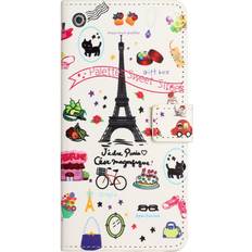 Samsung Galaxy A15 Covers med kortholder MAULUND Samsung Galaxy A15 5G A15 Læder Cover m. Pung & Ståfunktion Eiffeltårnet