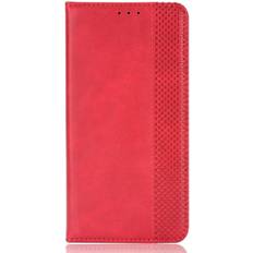 MAULUND Asus ROG Phone 5 Læder Cover m. Pung og Magnetisk Luk Rød
