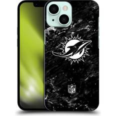 Accessoires de téléphones portables Coque Miami Dolphins dure en marbre Shell iPhone