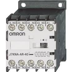 Omron Kontaktor Relæ 4-polet, 4 M, 10a Termiske Strøm/3aac-15 Med Diode Suppressor, 24vdc J7kna-ar-40 24v