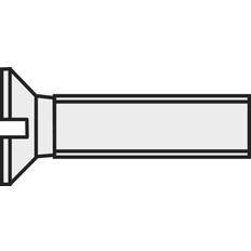 Byggmaterial Toolcraft Försänkta Skruvar M3 10 mm Set of 10