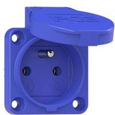 PCE Electric 108-0bc PG socket IP54 Blue