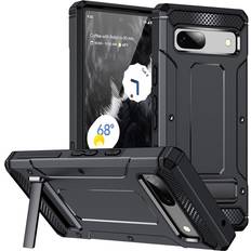 A-One Brand Google Pixel 7 Mobilskal Kickstand Shockproof Svart