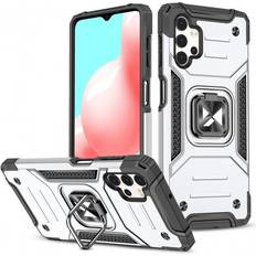 Skal-man Samsung Galaxy A32 5G Silver Med Ring