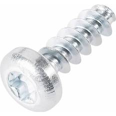 Byggmaterial Toolcraft Plastskruv 2.2 mm 6 mm T-profil Stål Set of 100 100st
