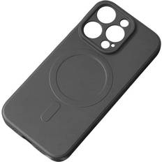 Skal-man Silikonowe etui kompatybilne z MagSafe do iPhone 15 Pro Silicone Case sort