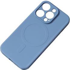 Skal-man Silicone case compatible with MagSafe for iPhone 15 Silicone Case dark blue