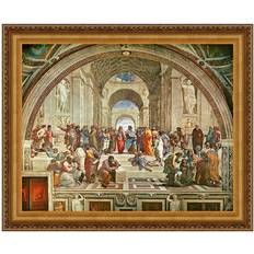 Vault W Artwork The School Of Athens Replica Framed Art