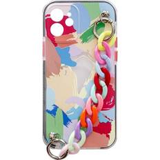 Hurtel Color Gel Chain Pendant Skal Galaxy S20 FE 5G Flerfärgad