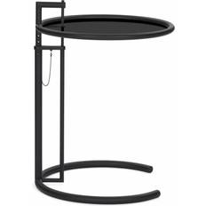 Meubles Classicon Adjustable E1027 Noir/Plateau Métallique Table Basse