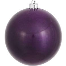 Purple Christmas Tree Ornaments Vickerman 394694 Plum Candy Ball Christmas Tree Ornament