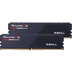 G.Skill RipJaws S5 Series Intel XMP 32GB 2 x 16GB 288-Pin SDRAM DDR5 5600 CL36-36-36-89 1.20V Dual Channel Desktop Memory F5-5600J3636C16GA2-RS5K Matte Black