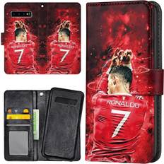 Samsung Galaxy S10 Plus Plånboksfodral/skal Ronaldo