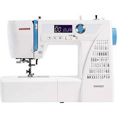 Janome 5060 QDC Sewing Machine with Extension Table, 60 Stitches, LCD Display