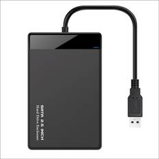 Tlily HDD Case 2.5 Inch SATA To USB 3.0 Adapter Hard Drive Enclosure for SSD Disk HDD Box Case HD External HDD Enclosure