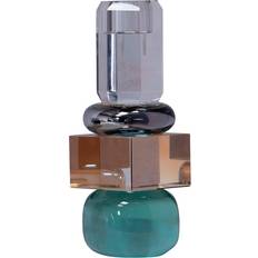 Glas - Multifarvet Lysestager House Of Sander Berberis Multicolour Lysestage 18cm
