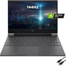 16 GB - HP Victus Laptops HP Gaming Laptop Victus 15.6in FHD IPS 144Hz 6-Core Ryzen 5 7535HS Beats i7-11800H GeForce RTX 2050 4GB GDDR6 Graphic Backlit KB B&O Bluetooth 5.3 Windows 11 Home16GB|1TB SSD Mica Silver