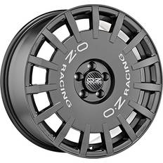 19" - 5/112 - Silver Car Rims OZ Rally Racing Alloy Wheels Set Of 4 19x8.5 Inch