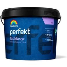 Beckers Täcklasyr, Perfekt halvblank, Faluröd Träfasadsfärg