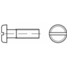 Toolcraft Försänkt Skruv M2 4 mm Spår Rostfritt Stål A4 1000 st