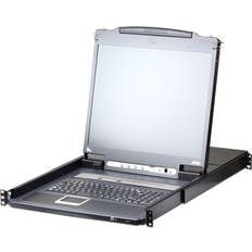 KVM-switcher Aten ATEN 16-Port 19" LCD KVM Over IP CL5716IN-ATA-2XK06SG