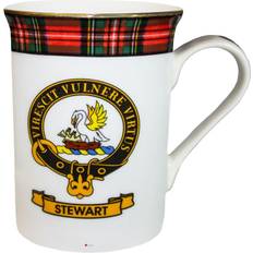 Tea Stewart Clan Crest Fine Bone Tea