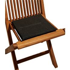 Skargaarden Viken Seat Cushion Black Dynor och Kuddar Stolsdyna Grå, Svart