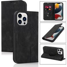 Leather phone case Moderno Collections Premium Leather Wallet MagSafe Case Iphone 15 Plus