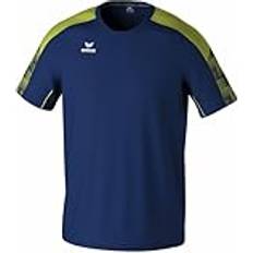 Erima EVO STAR Trainingsshirt Kinder new navy/lime 128 Dunkelblau 128