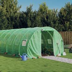 VidaXL Fritstående drivhuse vidaXL Drivhus Med Stålstel 36 m² 12x3x2 m Grøn