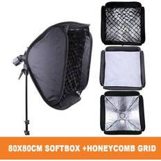 Godox Godox pro 80 x 80cm softbox honningkake Nett til speedlight blits bowens elinchrom montere