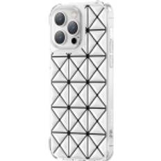 Kingxbar iPhone 14 Pro Skal Miya Vit