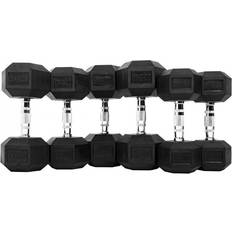 Motion & Fitness PRO Hexagon Dumbbell, Par, Hantlar Hex