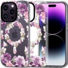 Tech-Protect iPhone 13 Max Mobilskal Magsafe Magmood Rose Floral
