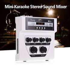 Tomtop Jms Muslady MF-8 Mini Karaoke Sound Audio Mixer