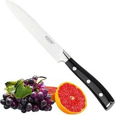 Taylors Eye Witness Kitchen Knives Taylors Eye Witness Sabatier Serrated Utility 5in12cm ChromeMolybdenumVanadium Steel Carbon Triple