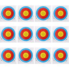 Hunting Wejoy 12 Pieces 40x40cm Professional Archery Target Paper for Recurve Bow Longbow