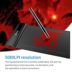 VEIKK S640 Graphics Drawing Tablet 6 x 4 Inch Active Area 8192 Levels Pressure Art Graphics Tablet