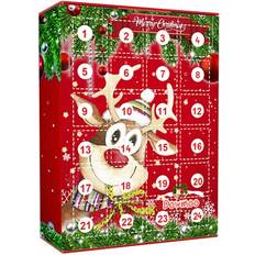 Advent Calendars Winwin Advent Calendar 24Pcs Hanging Xmas Toys for Wall Christmas Tree Gift