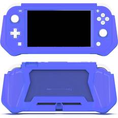 Console Decal Stickers MAULUND Switch Lite 360° Plastik Cover Indbygget Skærmbeskyttelse