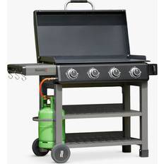 Side Table Gas BBQs LG Outdoor Grillstream SmashGrill 4-Burner Plancha BBQ